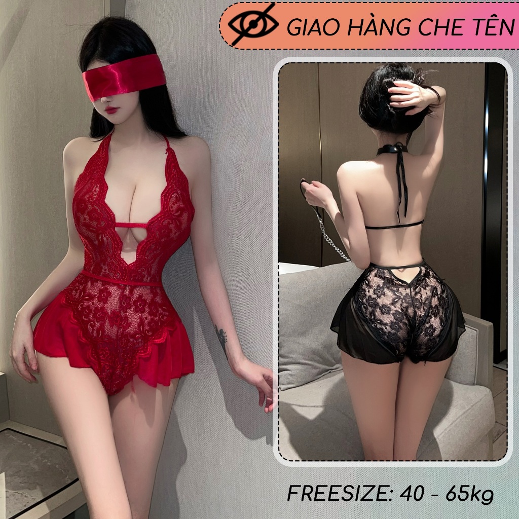 [Kèm ảnh thật] Váy Ngủ Body Ren Gợi Cảm Nữ Bodysuit Ren | BigBuy360 - bigbuy360.vn