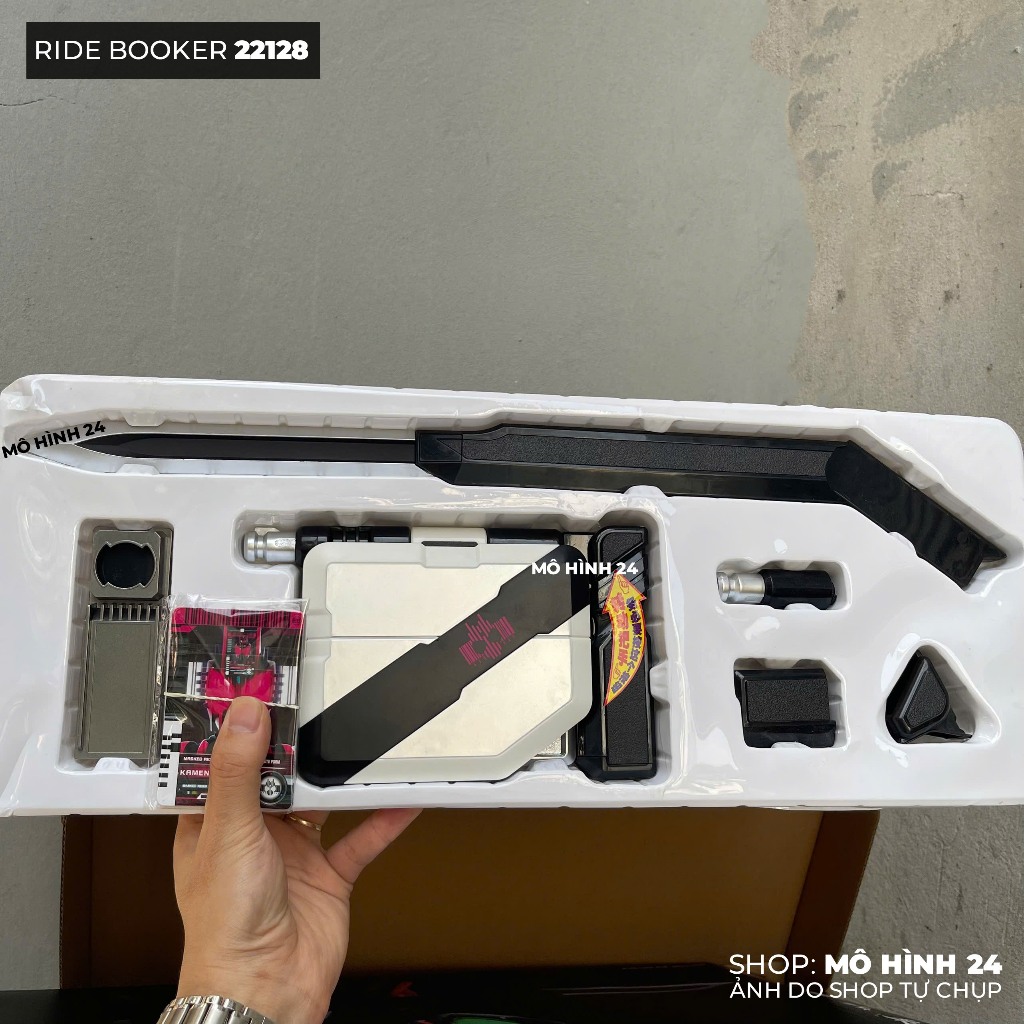 BỘ ĐỒ CHƠI Rider booker Decade bootleg HỘP ĐỰNG THẺ THẮT LƯNG SIÊU NHÂN KAMEN RAIDER book driver có 