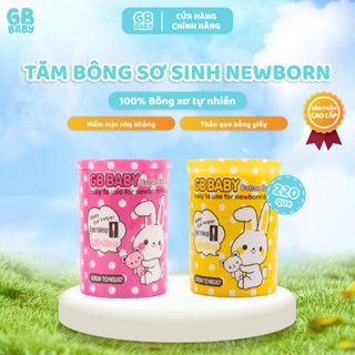 Tăm Bông Sơ Sinh Newborn Gbbaby, Bông Ngoáy Tai Cho Bé Sơ Sinh Siêu Nhỏ