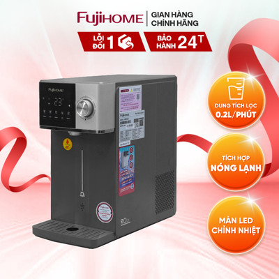 Máy lọc nước RO nóng lạnh Fujihome WP302C – LỌC NƯỚC, LÀM NÓNG, LÀM LẠNH, thiết kế hiện đại nhỏ gọn