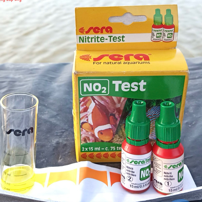 Test NO2 Sera Đức – Kiểm Tra Nhanh NO2 Trong Nước ao nuôi tôm, cá