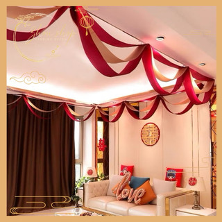 Dảy Lụa Treo Trang Trí Phòng Khách, Phòng Tân Hôn | dây treo | phụ kiện | decor | nhà cửa | ngày Tết