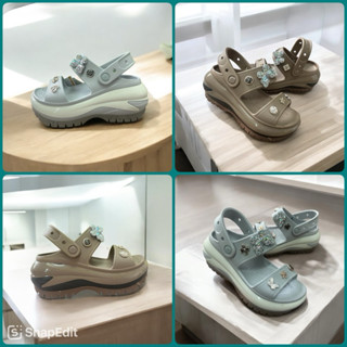  Dép cross mega sandal siêu cưng nhìu màu  full box + charm  