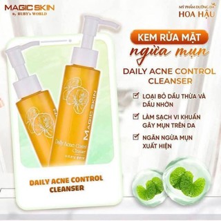 SỮA RỬA MẶT DÀNH CHO DA MỤN(mẫu mới)