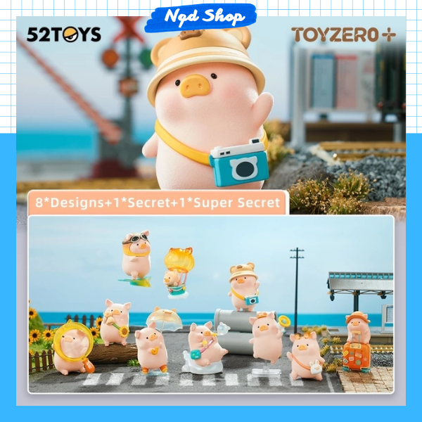 (Hàng Có Sẵn) Blindbox LuLu The Piggy's Travel Chính Hãng TOYZEROPLUS Nguyên Seal Full Box