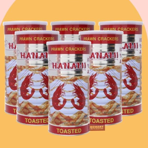 SNACK TÔM LON HANAMI 110G THÁI LAN