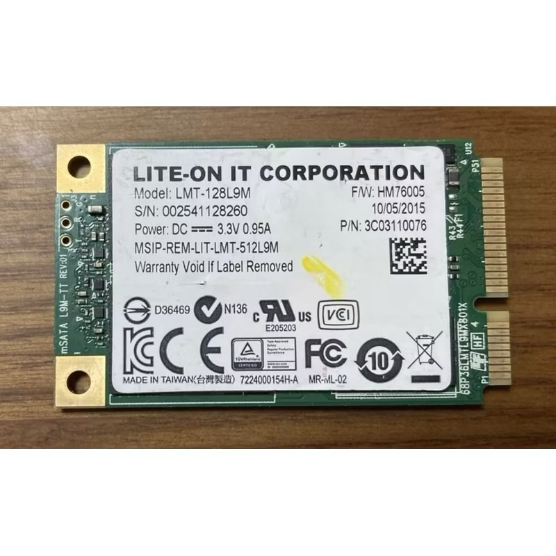 Ổ cứng SSD mSATA 128GB LiteOn L9M