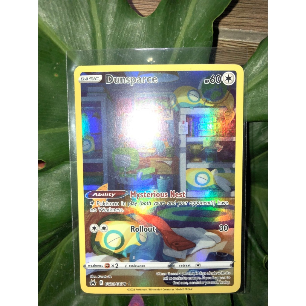 Thẻ bài Pokemon - TCG - Dunsparce - GG23/GG70 - Holo Rare
