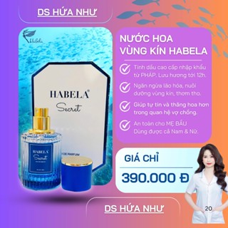 Nước hoa vùng kín dạng xịt Habela 30ml - Lưu hương 12h chuẩn Pháp ( phiên bản 2024 )