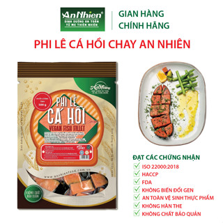 Phi Lê Cá Hồi Chay An Nhiên 500g, Thịt Chay, Thực Phẩm Chay Dinh Dưỡng, Thuần Chay Healthy, Đồ Ăn Chay