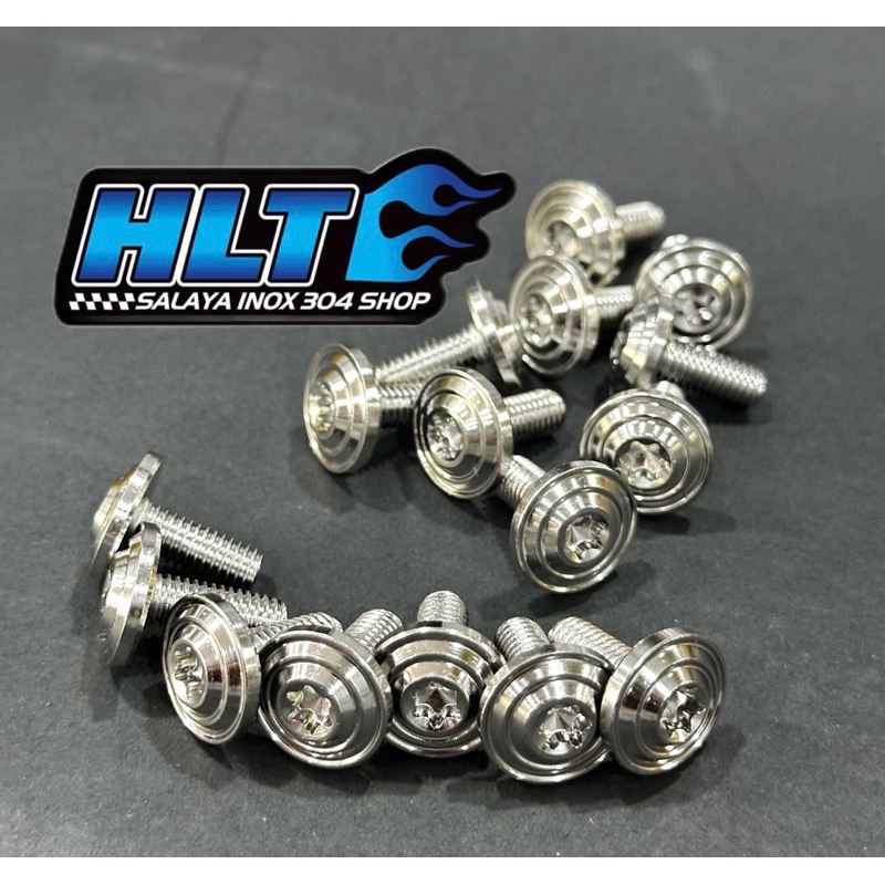 (MUA 5 tặng 1) ỐC salaya 6li15 MẪU THÁI  - SALAYA INOX 304 - BẢO HÀNH RỈ SÉT