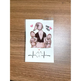 Hình xăm dán Mẹ Con