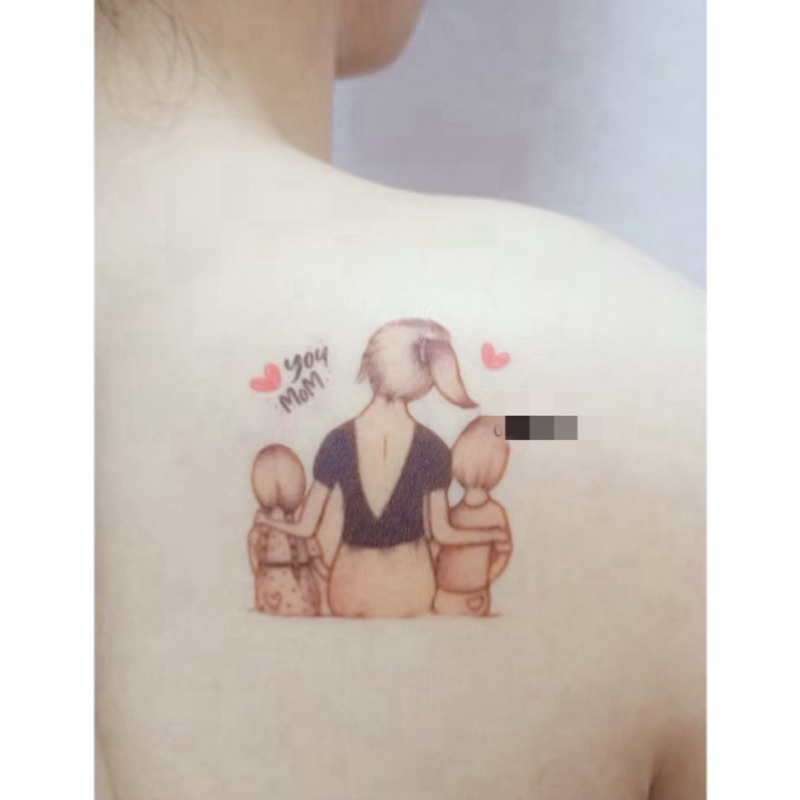 Hình xăm dán Mẹ Con