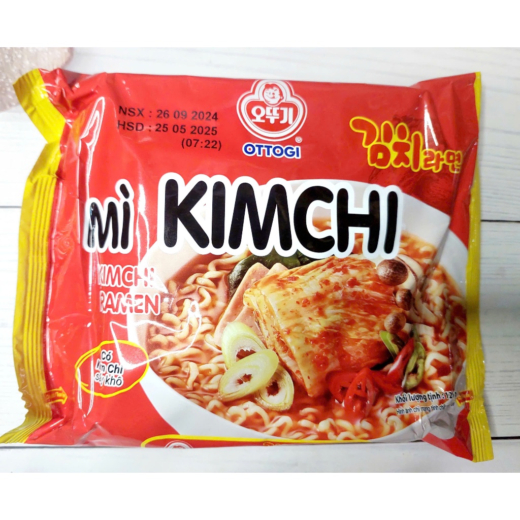 Gói 120g MÌ KIM CHI HÀN QUỐC