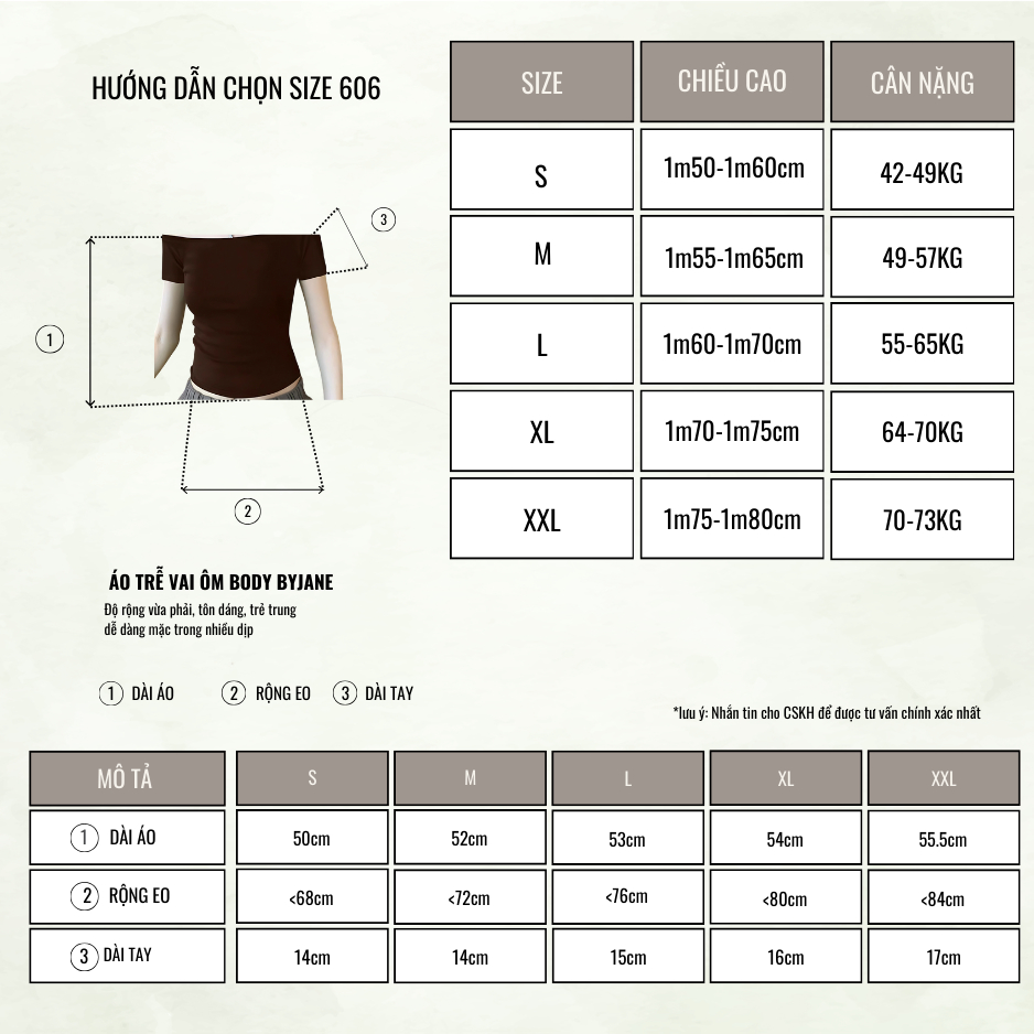 (DEAL MỞ BÁN ) Áo trễ vai ngắn tay ngắn tay ôm body cotton basic -BYJANE-606 | BigBuy360 - bigbuy360.vn