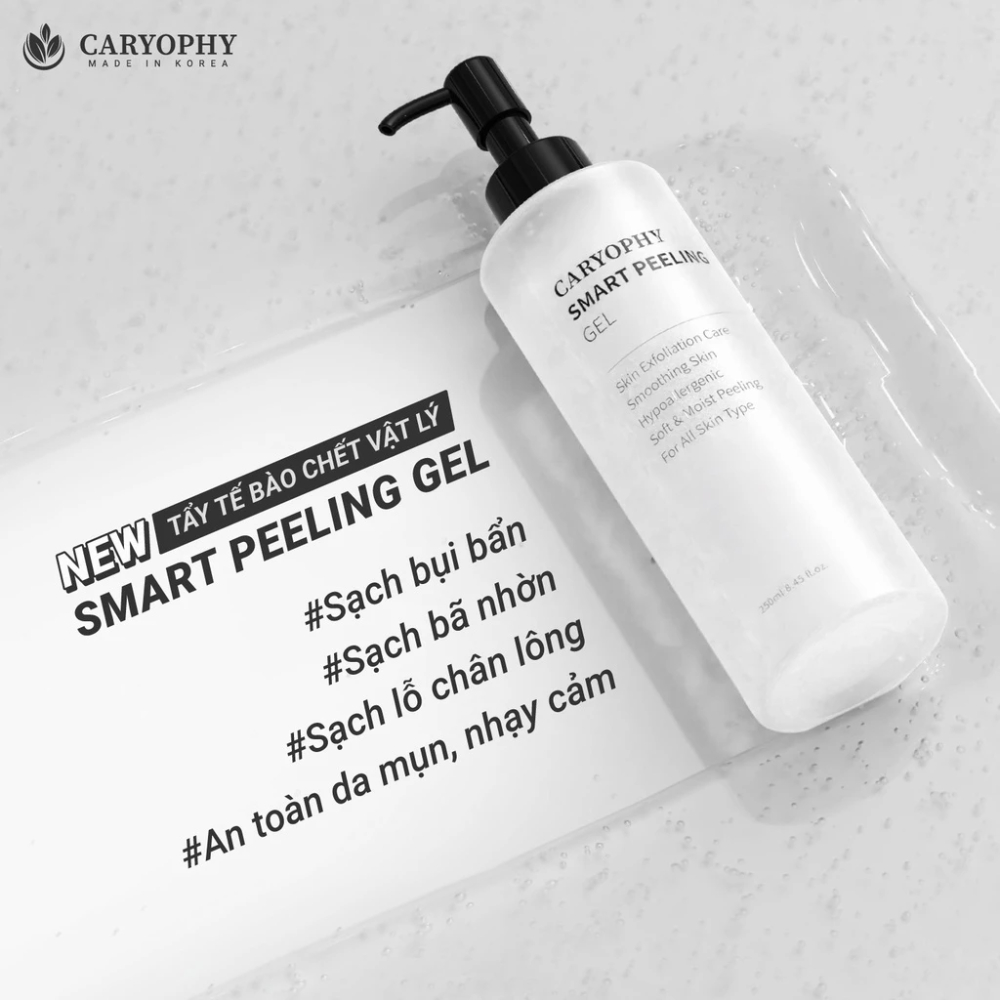 Gel Tẩy Da Chết/ Tẩy Tế Bào Chết Thông Minh Ngừa Mụn Caryophy Smart Peeling Gel 250ml