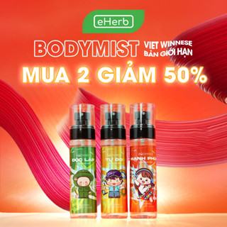 [MUA 2 GIẢM 50%] Bodymist Nước Hoa Nam Nữ Tự Hào, Xịt Thơm Body Unisex Đi Chơi Đi Học BODYMISS 105ml