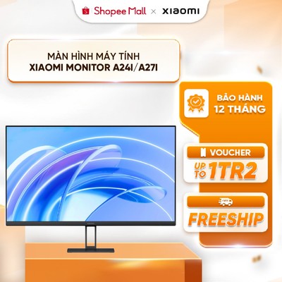 Màn hình máy tính Xiaomi A24i 24 inch/ A27i 27inch - FullHD (1920x1080)/IPS 100Hz - Bản mới 2026