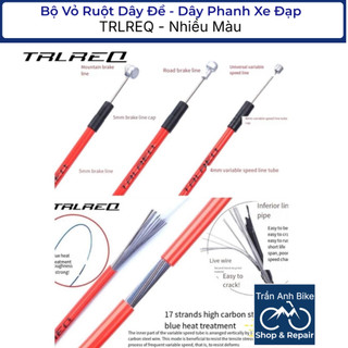Bộ Vỏ Ruột Dây Đề - Dây Phanh Xe Đạp TRLREQ