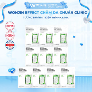  HỘP 10 Mặt Nạ Phục Hồi WonJin Effect Nourishing Supplement Concentrated Essence Mask 30g Miếng  EF  