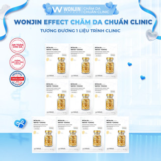 COMBO 10 Mặt Nạ Dịch Truyền Vitamin Giúp Dưỡng Sáng Trắng Da Wonjin Effect Water Toning[B1]