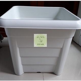 Chậu Trồng Cây, Chậu Nhựa Vuông Cao Loại Chuyên Trồng Cây Ăn Trái / Cây Lâu Năm - Gốc Bo Nhẹ - Siêu Dày và Nặng (4 size)