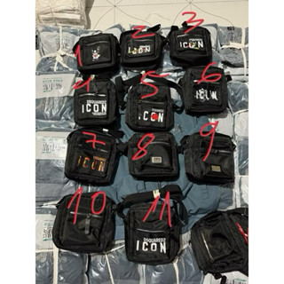 Túi đeo chéo nam 11 mẫu in ảnh thật vải dù