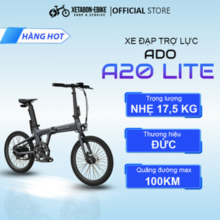 Xe Đạp Điện Trợ Lực ADO A20 Lite - Gấp Gọn - Bền bỉ - Tiện lợi Hàng chính hãng Bảo hành 1 đổi 1 12 tháng