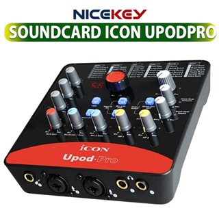  Sound Card Thu Âm ICON UPOP PRO  Livestream Karaoke Hàng Chính Hãng BẢO HÀNH 12 THÁNG 