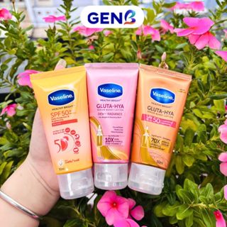  Sữa Dưỡng Thể Vaseline CHÍNH HÃNG - Kem Chống Nắng Dưỡng Thể Ban Đêm 10X Serum Gluta Hya-GenB 