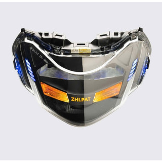  Pha đèn led 2 tầng Zhi.pat cho xe Future fi 125 Wave 125 fi chính hãng 