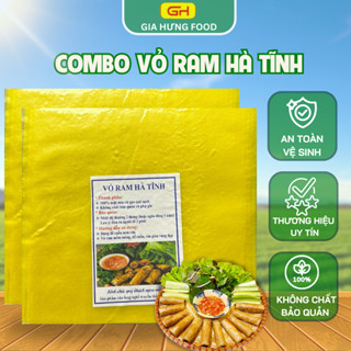 COMBO Vỏ Ram Hà Tĩnh Loại Ngon _ COMBO Bánh Tráng Cuốn Nem Chiên Giòn, Hàng Chuẩn Làng Nghề