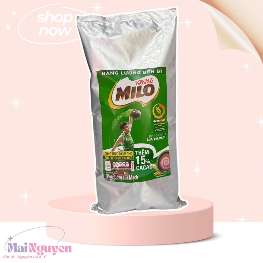 Bột Milo Gói 1kg Nguyên Chất