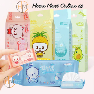 Combo 5 bịch to = 40 gói nhỏ khăn ướt mini tiện lợi đi chơi, du lịch