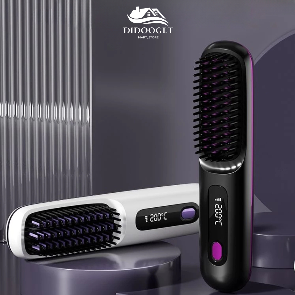 Lược Điện Chải Tóc 3In1 Tạo Kiểu Chuyên Nghiệp Đa Năng Chuẩn Salon Dễ Dàng Sử Dụng DIDOOGLT