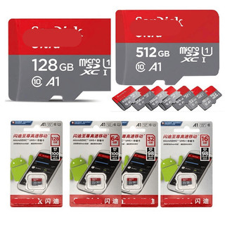 Thẻ nhớ S@ndisk nhỏ  MicroSD 128Gb 64Gb 32Gb tốc độ 100mb/s dùng cho camera, điện thoại . NL