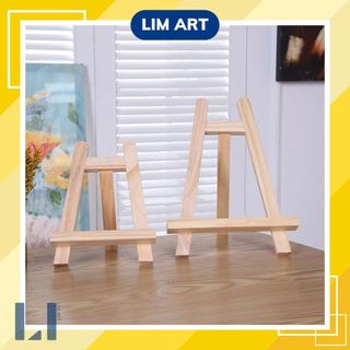 Giá vẽ tranh dáng tai thỏ. Giá đỡ điện thoại, đựng tranh ảnh, decor bằng gỗ thông