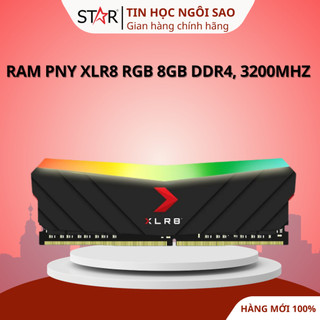  Ram PNY XLR8 RGB 8GB | 1 x 8GB DDR4 3200MHz  MD8GD4320016XRGB  - Bảo hành 36 tháng 