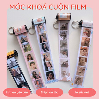 Keychain/ Móc khoá cuộn film handmade in hình theo yêu cầu thiết kế molli.store__