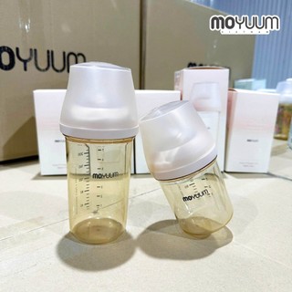 Moyuum Bình sữa PPSU Mov.aa cổ siêu rộng (kèm núm)