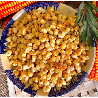  Bắp rang mắm tỏi giòn ngon bắp nếp rang mắm tỏi món ăn vặt ngô sấy giòn cay nhẹ AN Organic Food 