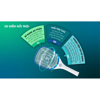 Vợt bắt muỗi điện tử Rạng đông