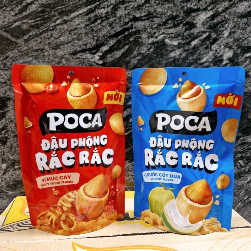 Đậu phộng da cá Poca gói 28g/75g/70g