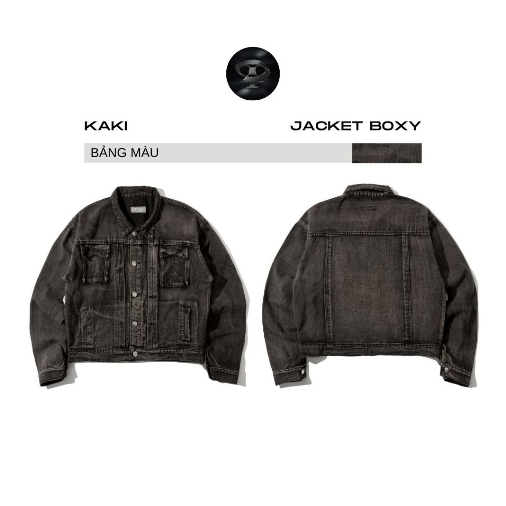 Bad Choices | Áo Khoác Kaki Jeans STORMY form Boxy phong cách StreetStyle