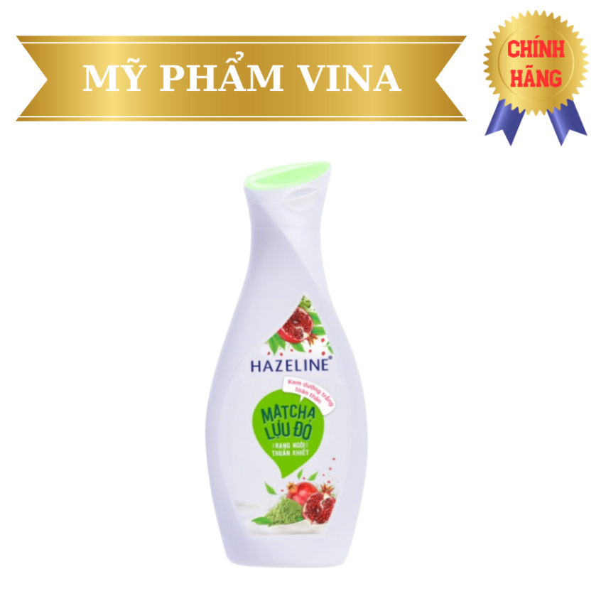 Sữa Dưỡng Thể HAZELINE Matcha & Lựu đỏ 230Gr