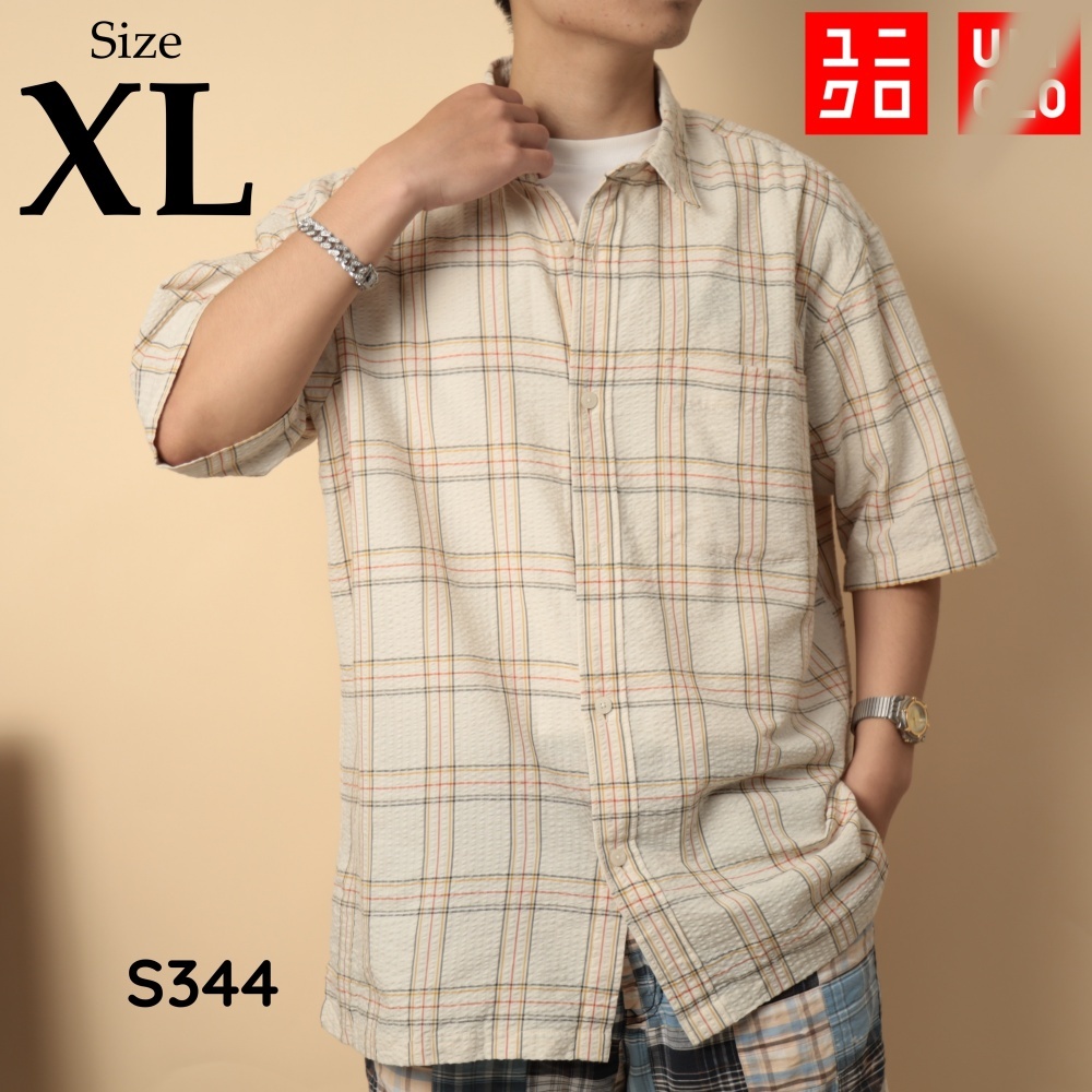 [Size XL][SS344] Áo sơ UNII/QƯỜ/LLO X Jw Anderson - secondhand (2hand) - COBvintage VINTAGEL