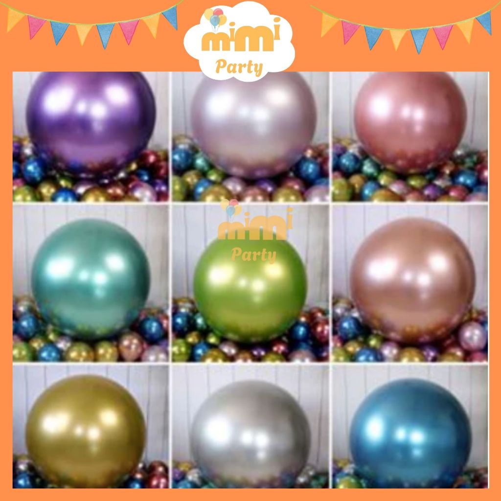 [24 inch] Bóng Siêu Nhũ, Siêu To 24 inch Trang Trí Sinh Nhật, Sự Kiện