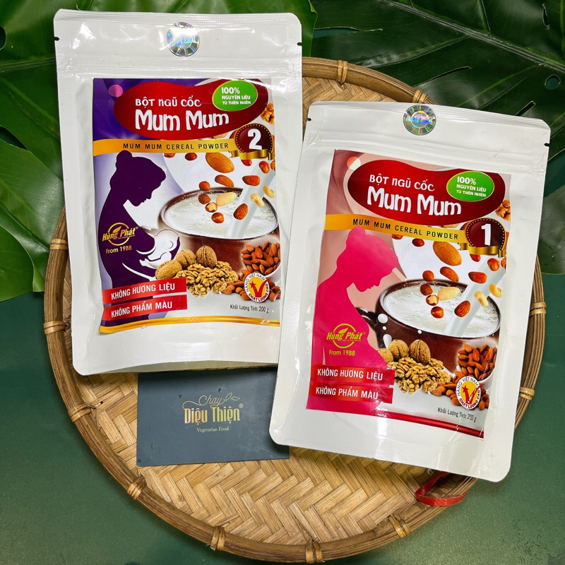 BỘT NGŨ CỐC MUM MUM (200G) - MUM MUM CEREAL POWDER (200G)