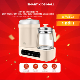 Máy tiệt trùng sấy khô hâm sữa và đun nước đa năng Fatzbaby Multimax 8 FB9022BK - MULTI KING2 FB9600RS - Mu