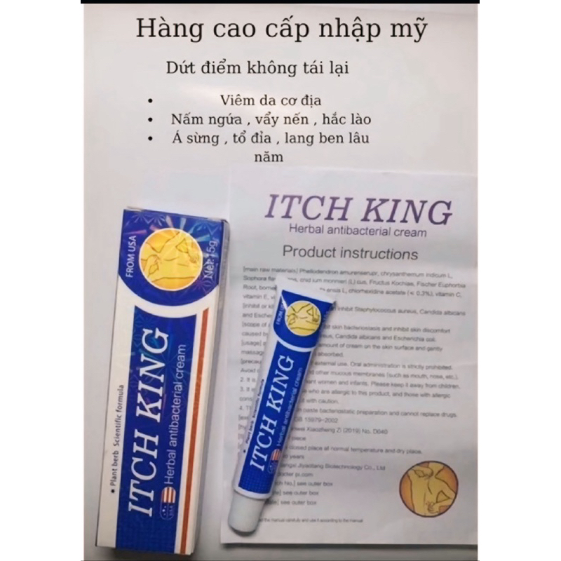 Kem Bôi Da ITCH KING nhập mỹ combo 3 tuyp